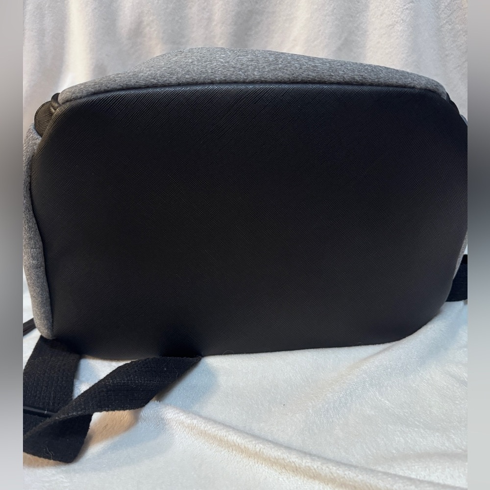 Aimee Kestenberg Sardinia Neoprene Backpack Gray 16"x13" - Picture 3 of 13
